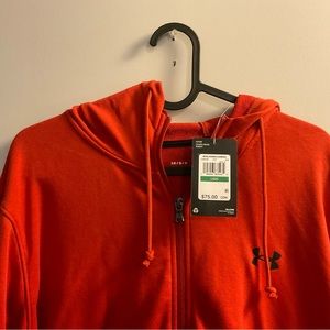 Brand new Under Armour zip up hoodie, only tired it on at home